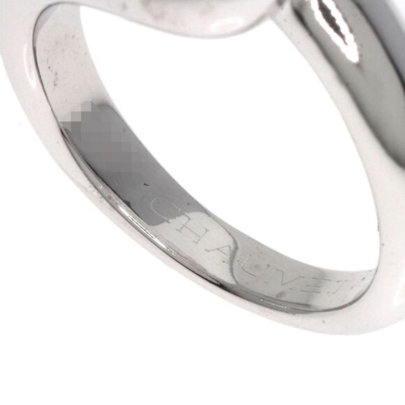 CHAUMET 18k White Gold Diamond Ring - Picture 5 of 9